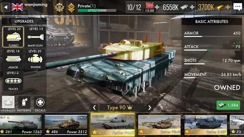 Tanks blitz mod menu