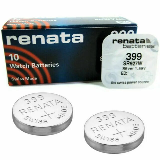 Час battery. Батарейка для часов 399 Renata \ sr927w. Элемент питания Renata 395 (927). Батарейка Renata 399 sr927w-1bl (1/10). Батарейка 927 Renata.