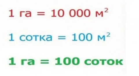 1 сот сколько м