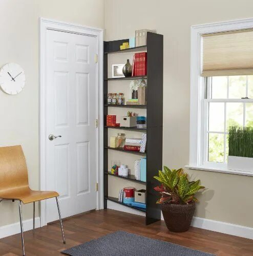 Превращение обычной двери в дверь - стеллаж Bookcase diy, Hidden door bookcase, 