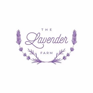 Logo lavender flowers 