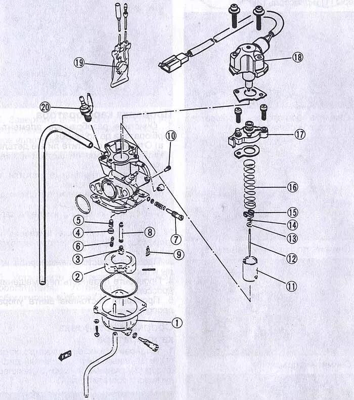 Принцип скутера. Suzuki Sepia af 50 карбюратор. Схема карбюратора скутер 2т 50 кубов. Suzuki address 50 карбюратор чертеж. Карбюратор скутера стелс 2т схема.