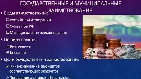 Виды государственных денег