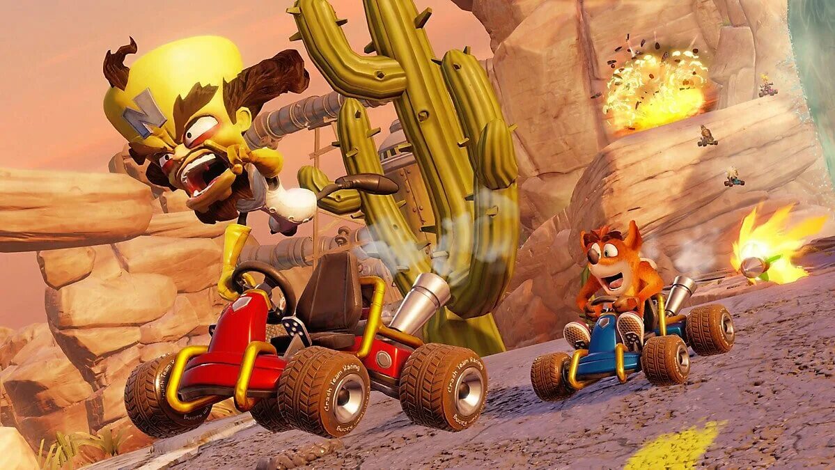 Краш играть crash games fun. Crash Team Racing ps4. Крэш бандикут гонки. Crash Team Racing Nitro. Crash Team Racing Nitro-fueled ps4.