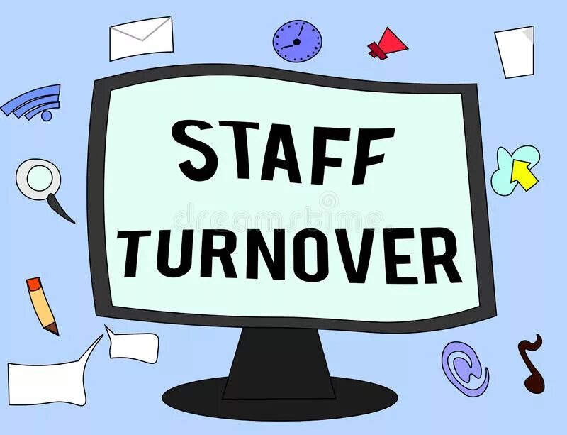 Staff turnover. Staff turnover картинка. Low staff turnover.