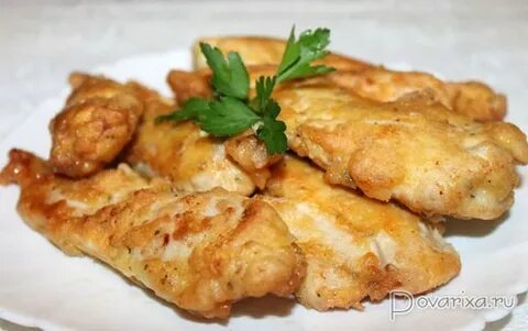Грудка куриная в мягком кляре