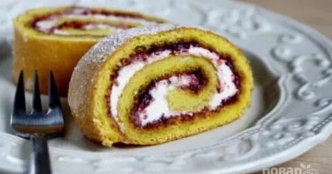 Рулет с вареньем