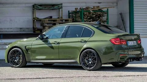 BMW Individual представила "оливковый" M3 в оттенке Urban Green.