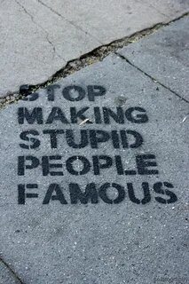 Stop making