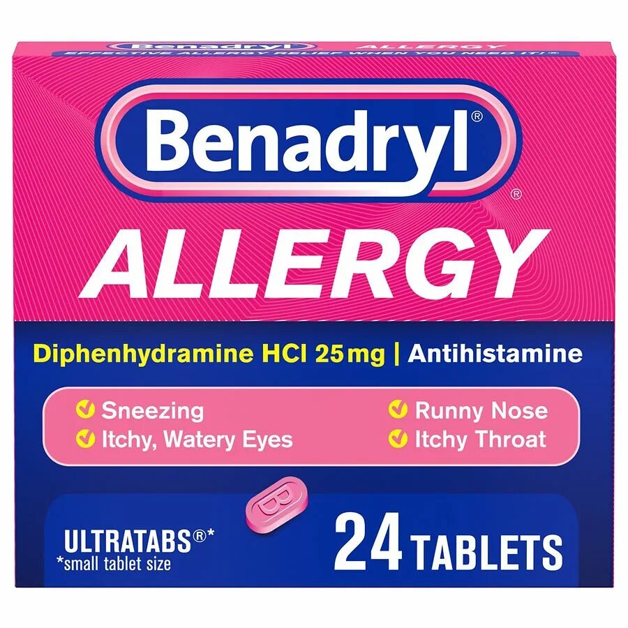 Benadryl. Benadryl Allergy. Benadryl таблетки. Бенадрил от аллергии.