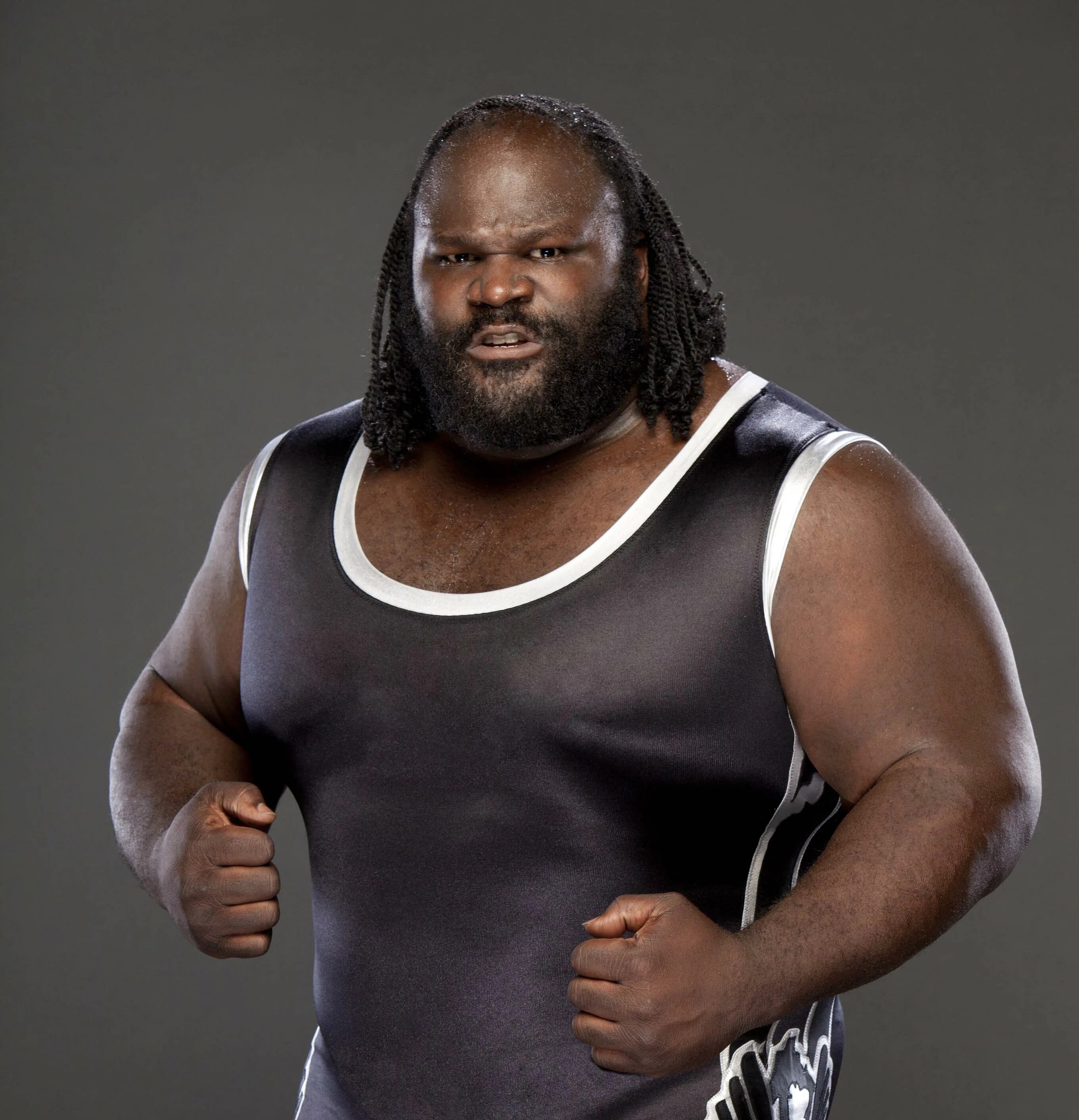 Толстая темнокожая. Mark Henry.