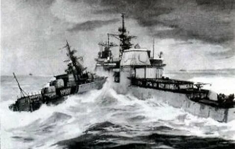 Тараны в море