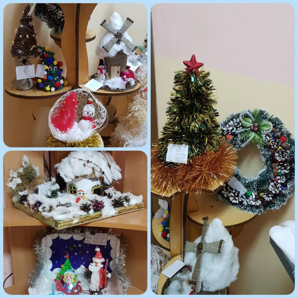 новогодний серпантин конкурс поделок