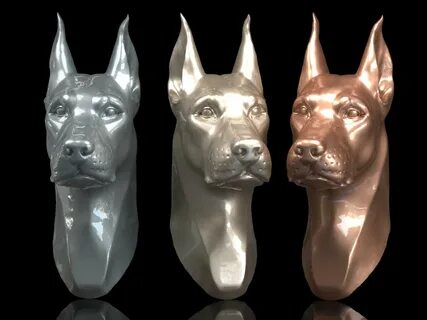 Dobermans 3d