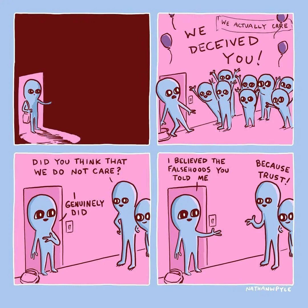 Tell because. Nathan Pyle комиксы. Комиксы про инопланетян. Странная Планета комиксы. Комиксы про инопланетян буквально.