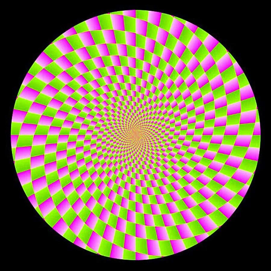 Почему глаза двигаются. Акиоши Китаока иллюзия. Иллюзии психиатра Акиоши Китаока. Оптическая иллюзия Акиоши Китаока. Акиоши Китаока иллюзия тест на усталость.