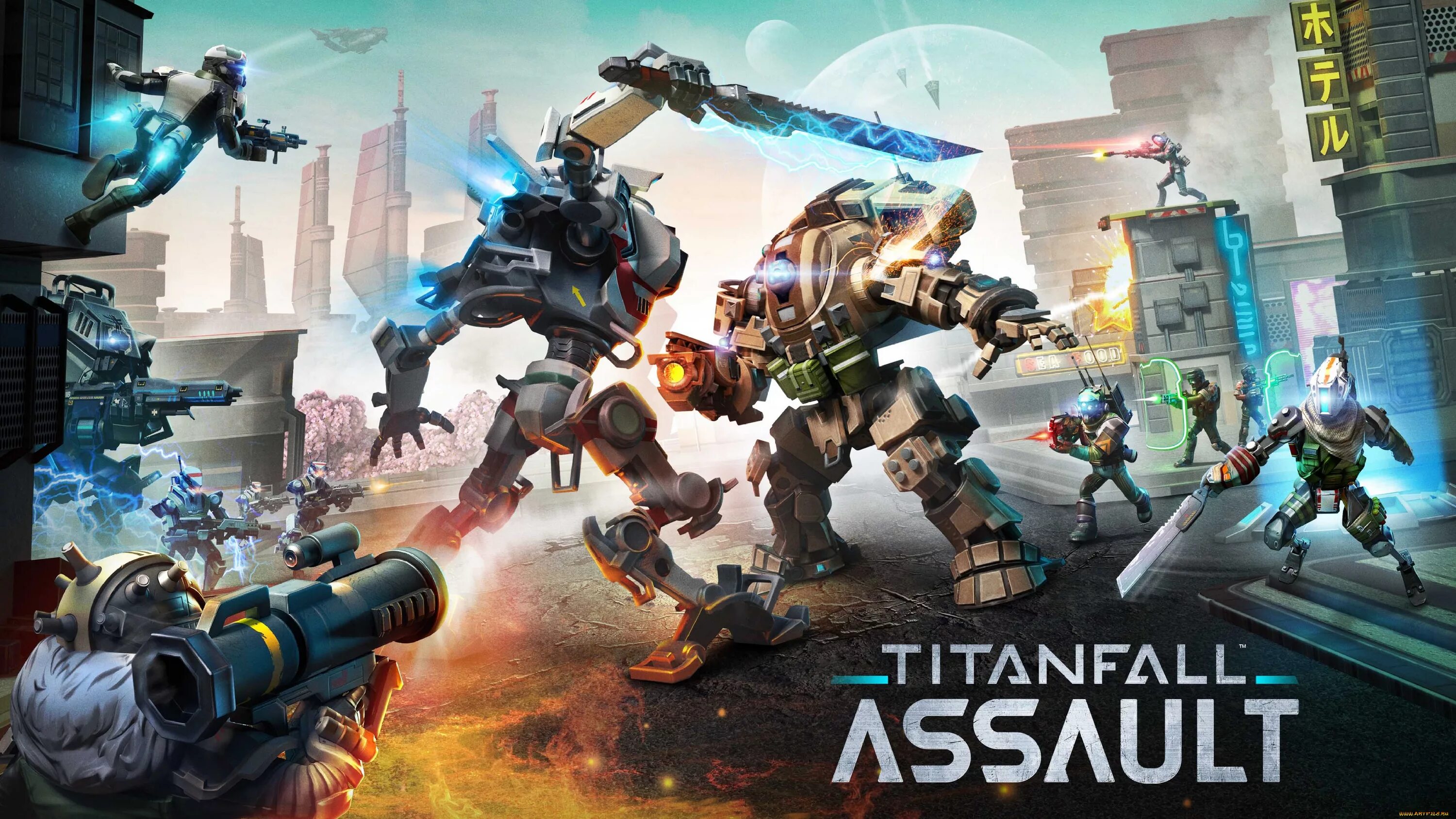 Titanfall new frontiers. Титанфол 4. Титаны титанфолл 1. Титанфалл ассаулт. Respawn титанфолл.