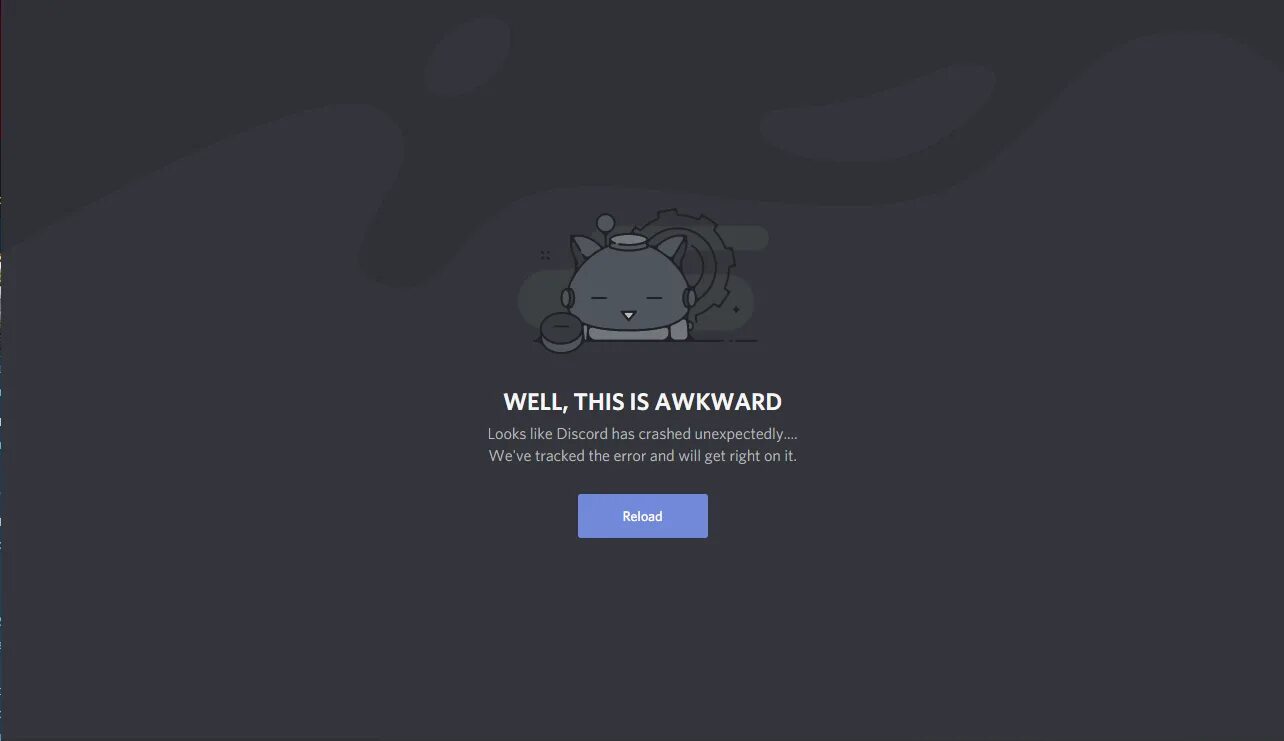 Discord starting бесконечно