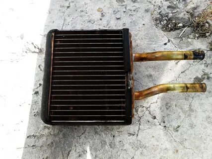 Радиатор печки мазда