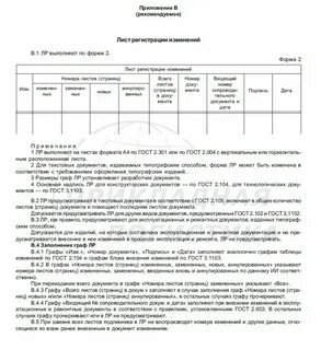 Регистрация изменений документов