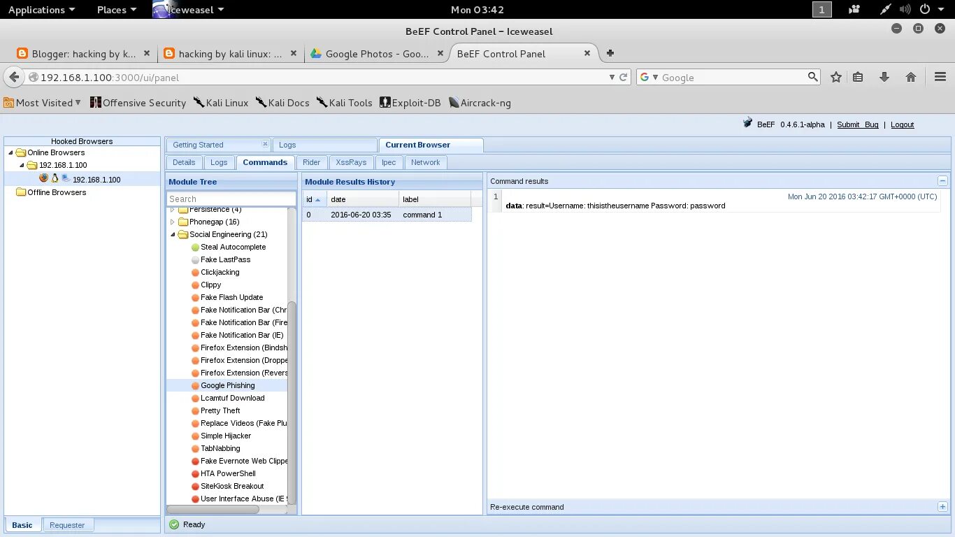Command results. Beef Control Panel нет команд. Aircrack ru. Code Beef kali install. Debug Addons Mozilla.