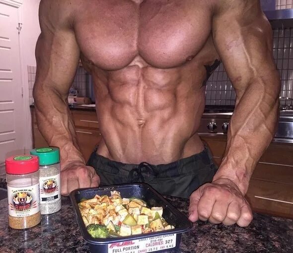 Курица после тренировки