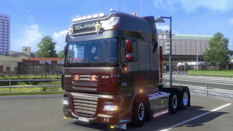 Етс 2 мод тюнинг даф. Daf xf 106 fs 19. етс 2 даф. даф xf 116 етс 2 1.35. новый даф в етс 2.