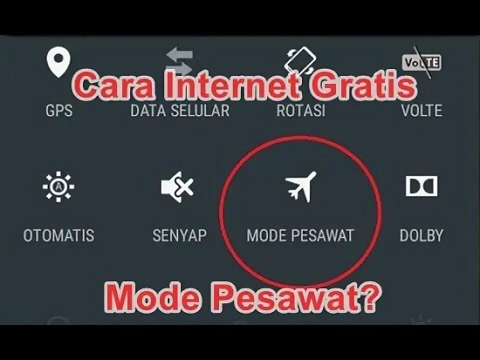 Internet mode. Internet mode
