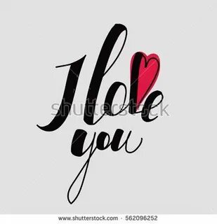 Буквы i love
