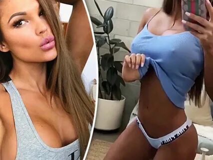 Fitness star drives fans wild with extreme nipple flash in sexy selfie vid ...
