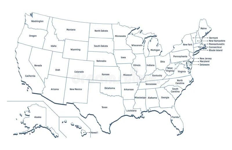 План соединенные штаты америки. Линкольн, Соединенные штаты Америки на карте. Карта Америки со Штатами. Карта Америки 1960.