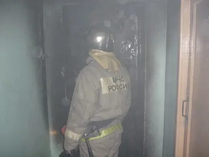 Дым в подъезде