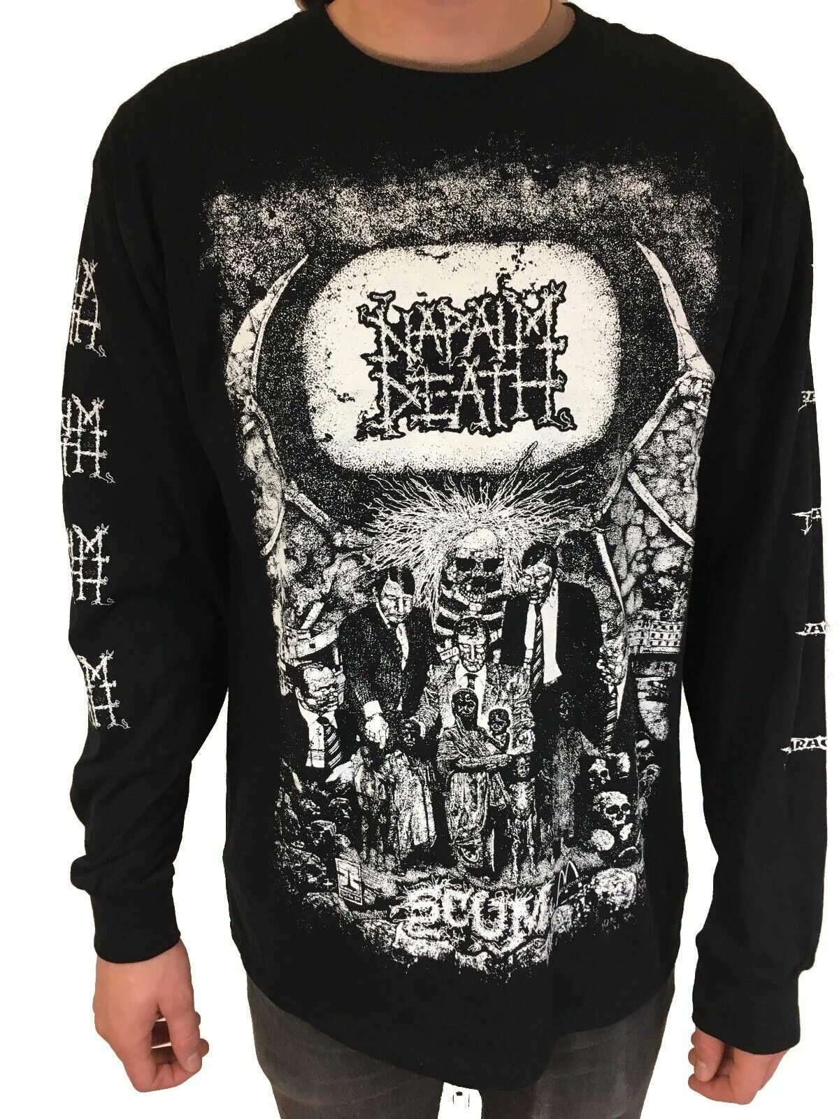 Scum napalm. Napalm death scum футболка. napalm death балахон. napalm death футболка. футболка напалм деат.