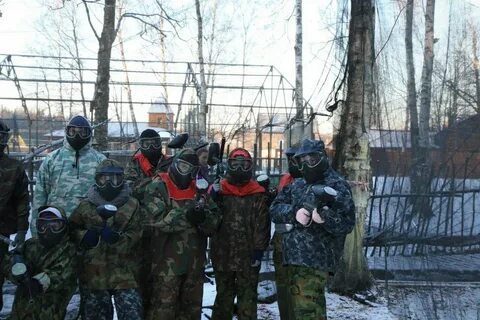 День пейнтбола в москве