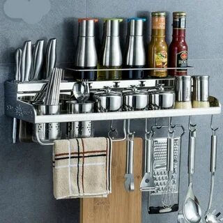 Рейлинги для кухни сталь