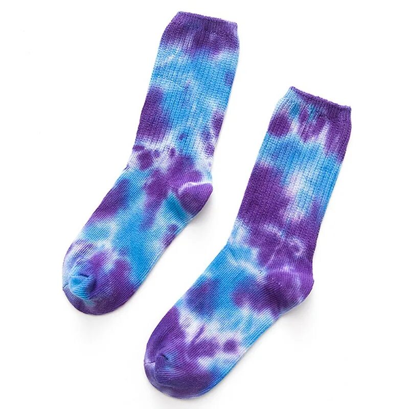 Носки Tie Dye. Носки с разводами. Носки с разводами цветными. Тайские носки.