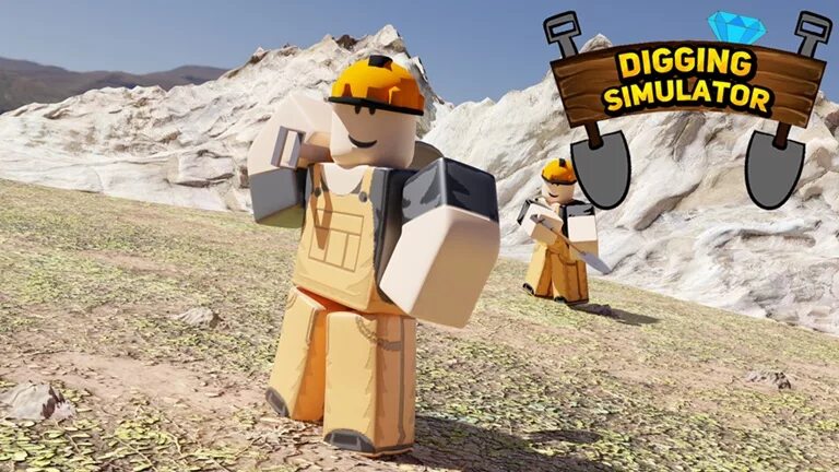 Digging simulator. Diggers simulator roblox. digger simulator аватарка роблокс. алмазный хьюга из роблокса симулятор. dig it симулятор.