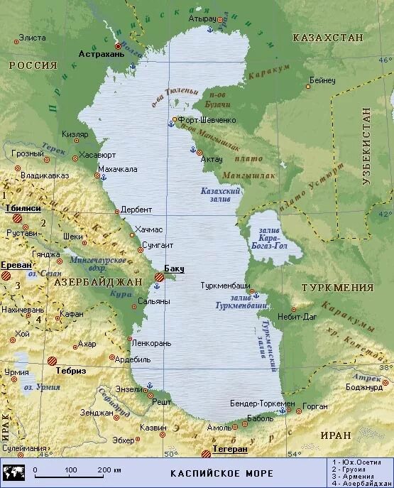 Где находится каспийское море. Каспийское море на карте россии. восточный берег каспийского моря на карте. карта каспийское море на карте. побережье каспийского моря карта.