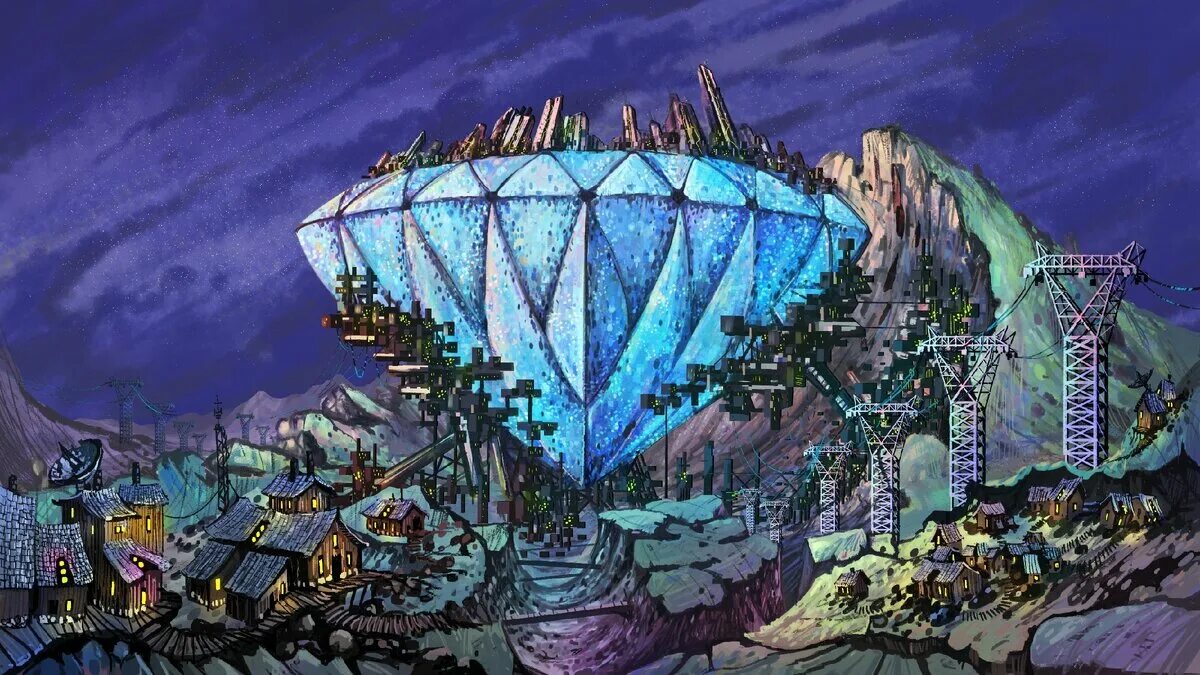 Мир слушать города. Бриллиантовый город. алмазный город арты. город diamond. картинки алмазного города.