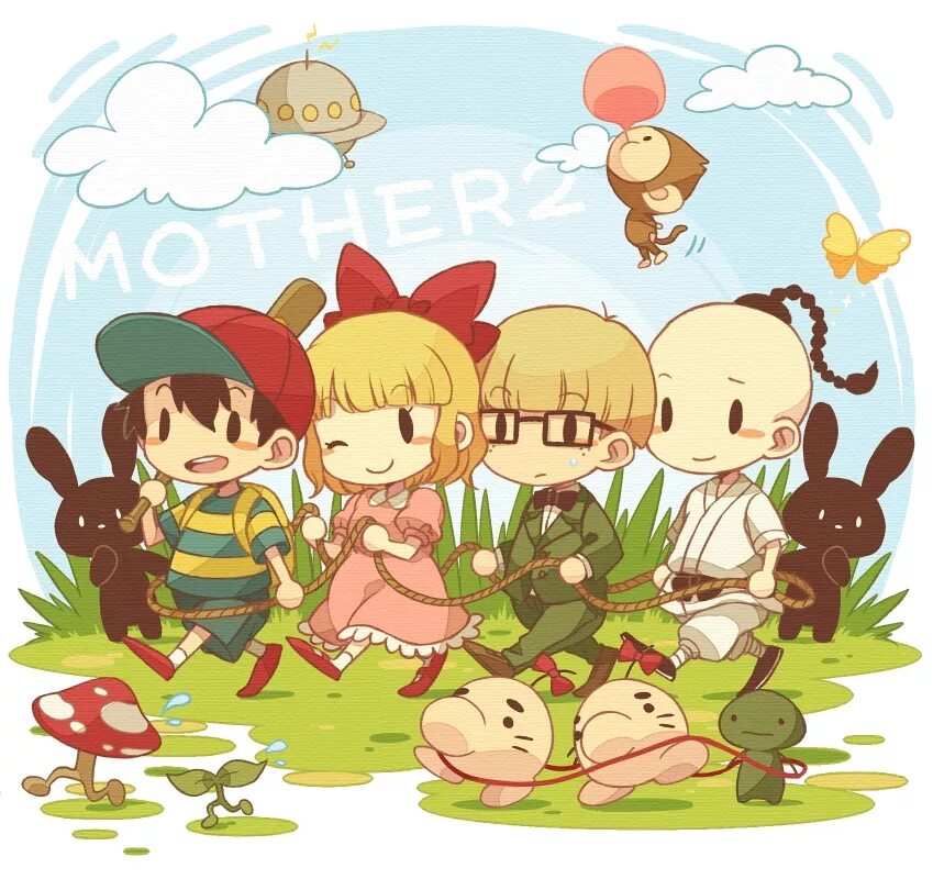 Earthbound игра. Earthbound. Earthbound Art. Earthbound арты.