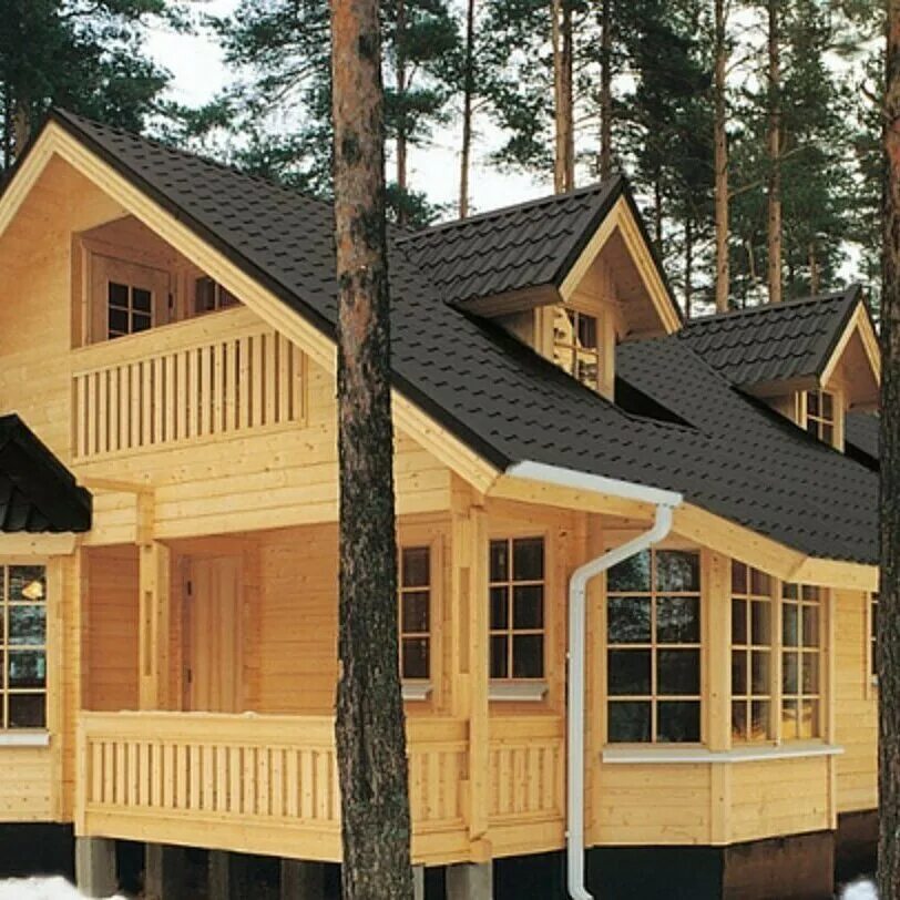 оригинальный дом из бруса. строительная компания домо. проекты деревянных домов. деревянный дом из профилированного бруса под ключ. профилированный брус дом.