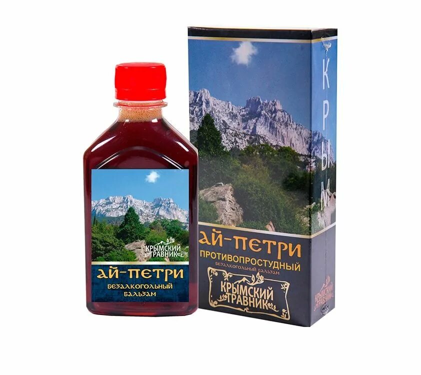 Бальзам безалкогольный на травах “ай-Петри” противопростудный. Бальзам ай Петри. Крымский бальзам безалкогольный. Крымский бальзам на травах.