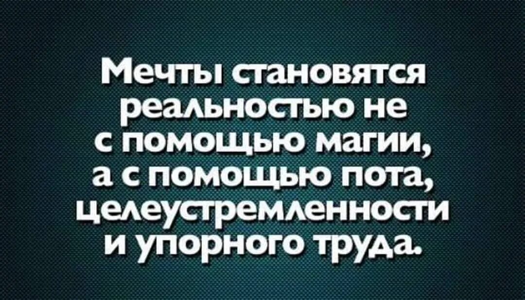 Может ли мечта стать реальностью