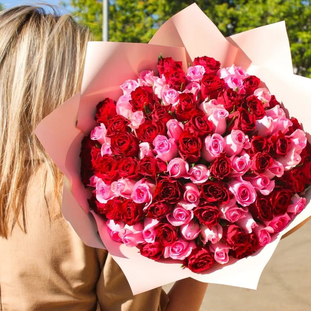 букет 40 см. букет из 101 розы 40 см.