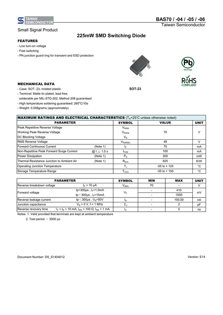 Завод диод. Диод Шоттки даташит. Bas70 Datasheet. Даташит диода d223. Даташит диод Шоттки mc17.