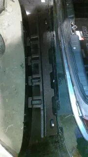 Крепление заднего бампера приора