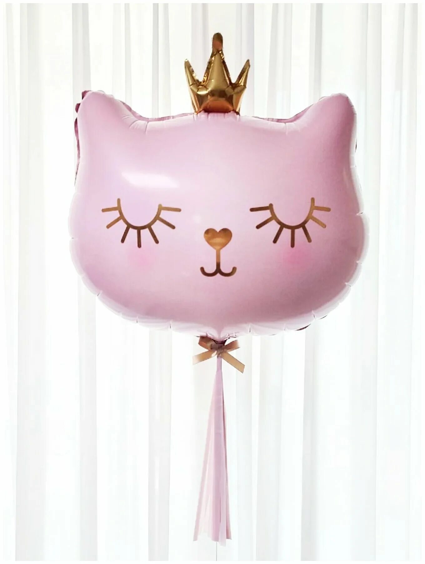 Шарик кошечка. Шар кошка. Шар кошка розовая. Воздушный шар кошка с короной. Шары с кошечкой.