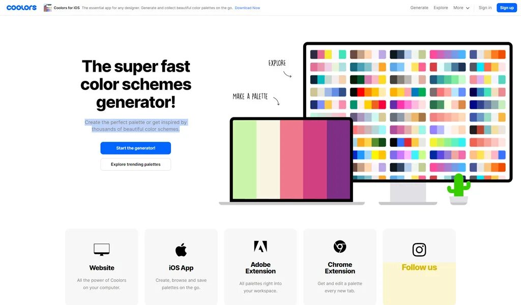 Color generator. Color generator