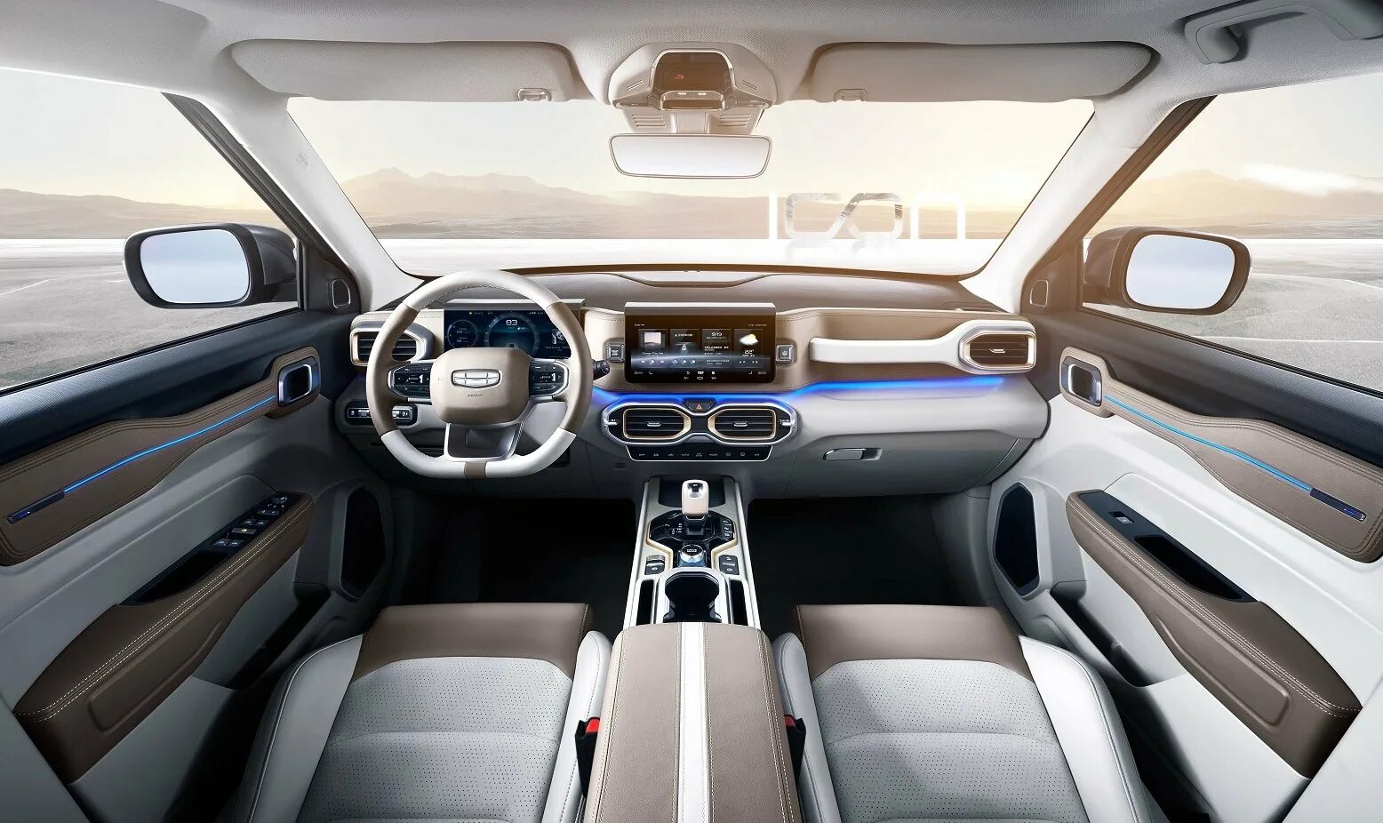 Geely manjaro рестайлинг. Geely tugela интерьер 2025. geely coolray интерьер и экстерьер. geely together салон. джили манджаро 2025 салон.