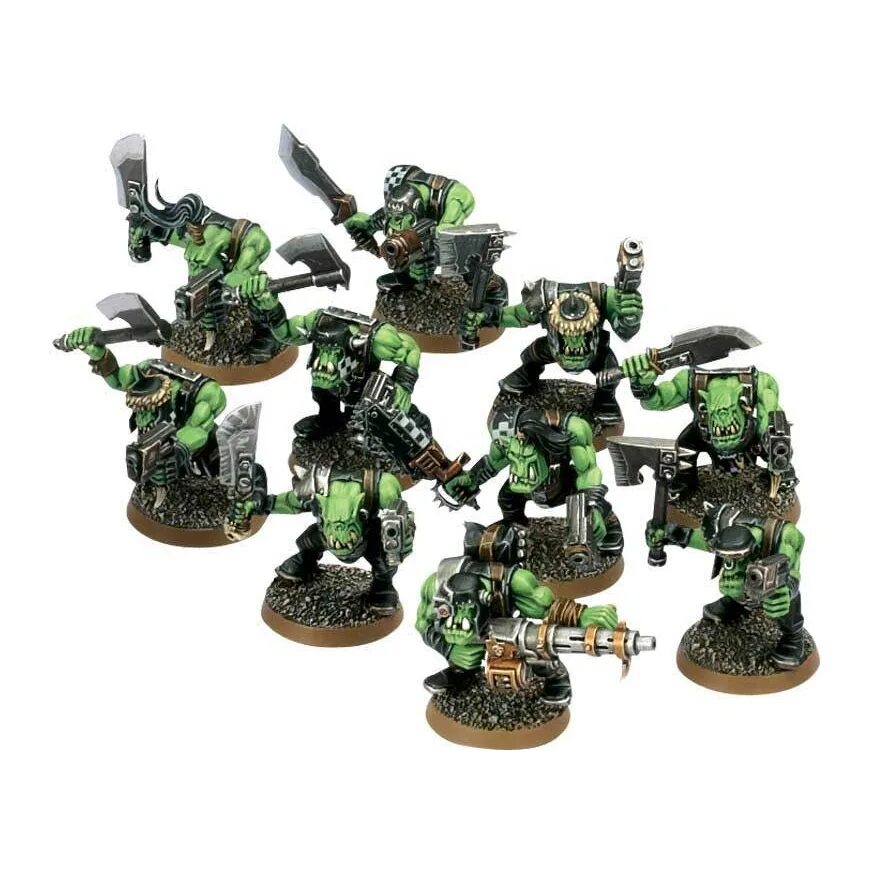 Warhammer starter. Warhammer 40,000. Ork Boyz. Orks Boyz набор Warhammer 40000. Warhammer 40k битва за черный предел. Orks Warhammer 40.000 body.